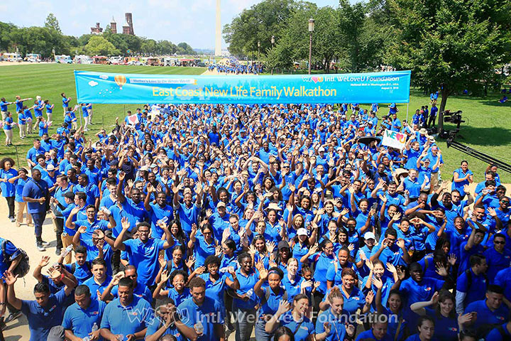 WeLoveU Foundation hosts its first walkathon in America at the National Mall in Washington, D.C.