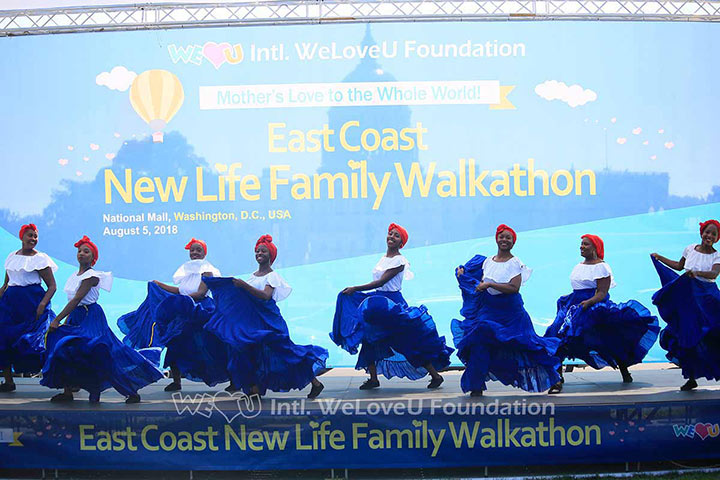 WeLoveU Foundation hosts its first walkathon in America at the National Mall in Washington, D.C.