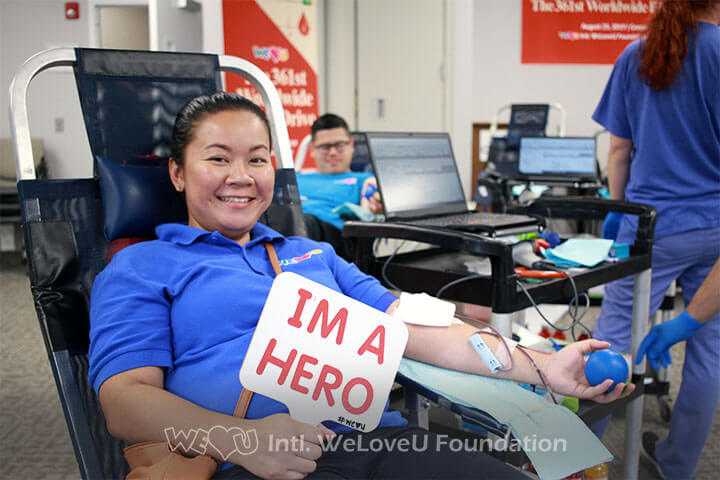 blood drive, volunteer, WeLoveU, ConnectLife, Buffalo