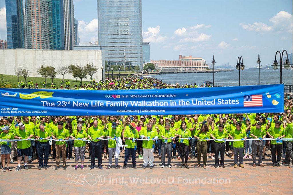 The 23rd New Life Family Walkathon in the United States on Sunday, July 28, 2019.